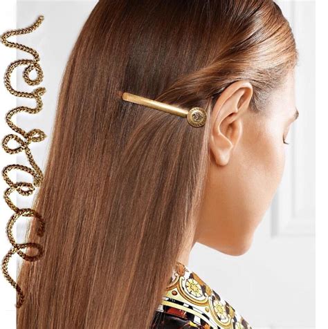 clip capelli versace|Versace Hair Clips .